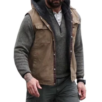 wwe_dave_bautista_bushwick_stupe_brown_hooded_vest