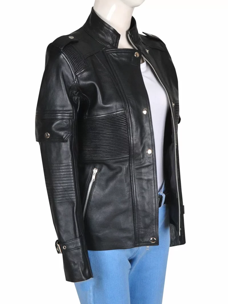 Helen Magnus Sanctuary Black Leather Jacket
