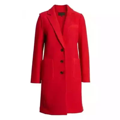 Chilling Adventures of Sabrina Sabrina Spellman Red Wool Coat