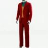 Joaquin Phoenix Arthur Fleck Red Joker Suit