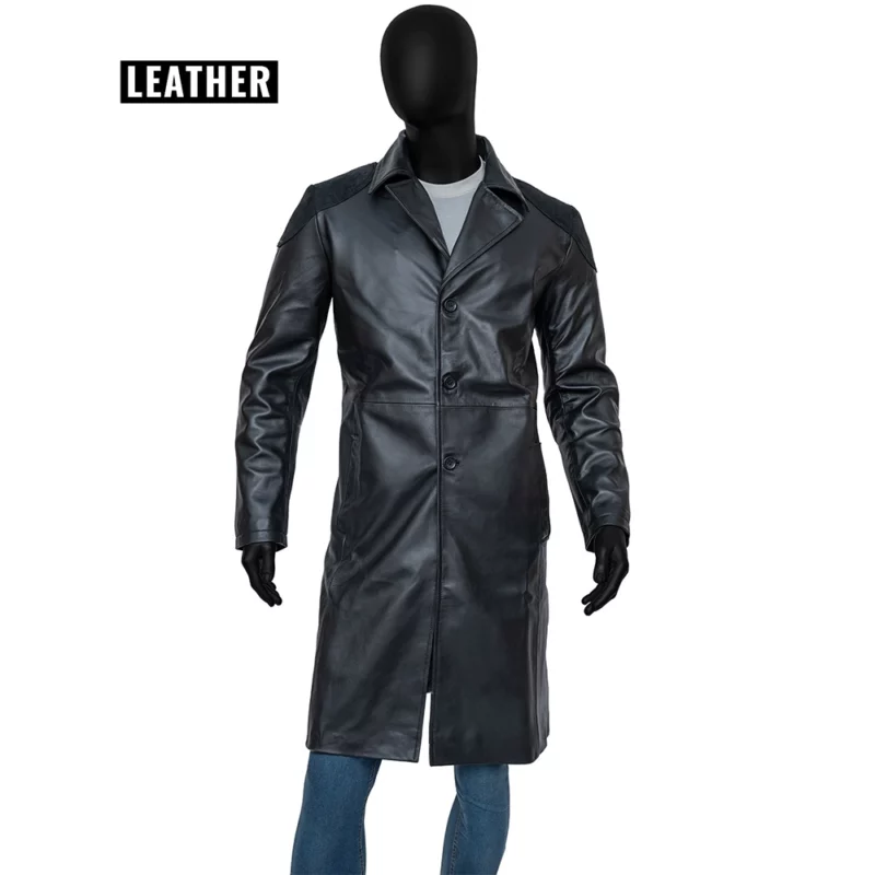 Billy Butcher Leather Coat