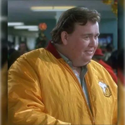 John Candy Home Alone Kenosha Kickers Yellow Bomber Jacket