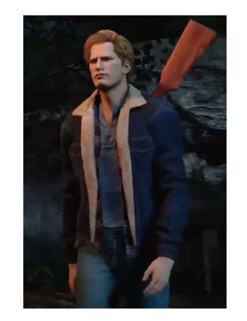 Friday The 13Th Denim Jacket With Fur