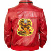 Cobra Kai Red Leather Jacket