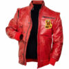 Cobra Kai S04 Red Leather Jacket