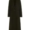 TV Series Yellowstone Kelly Reilly Grey Wool Trench Coat