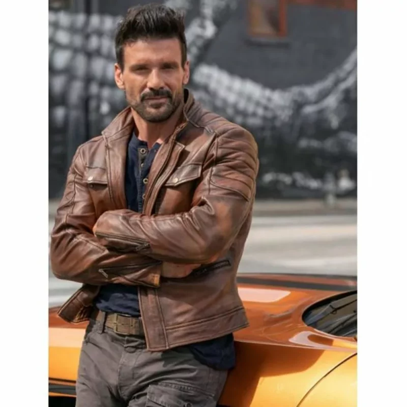 Frank Grillo Boss Level (Roy Pulver) Leather Jacket