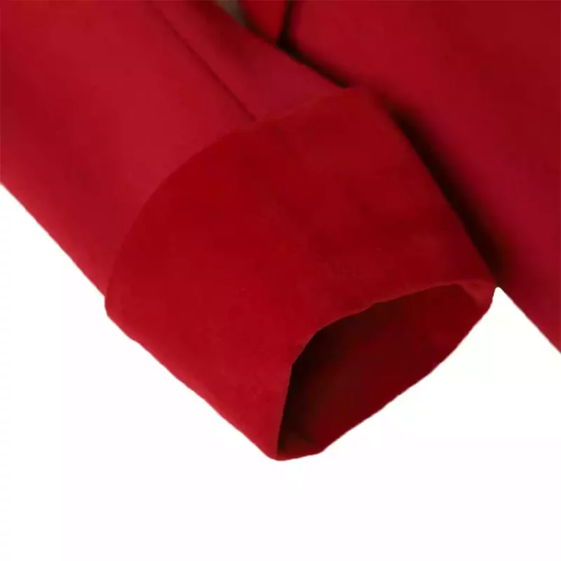 Red Trench Princess Kate Middleton Wool Coat