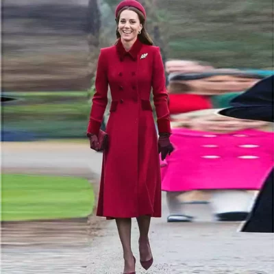 Kate Middleton Red Coat