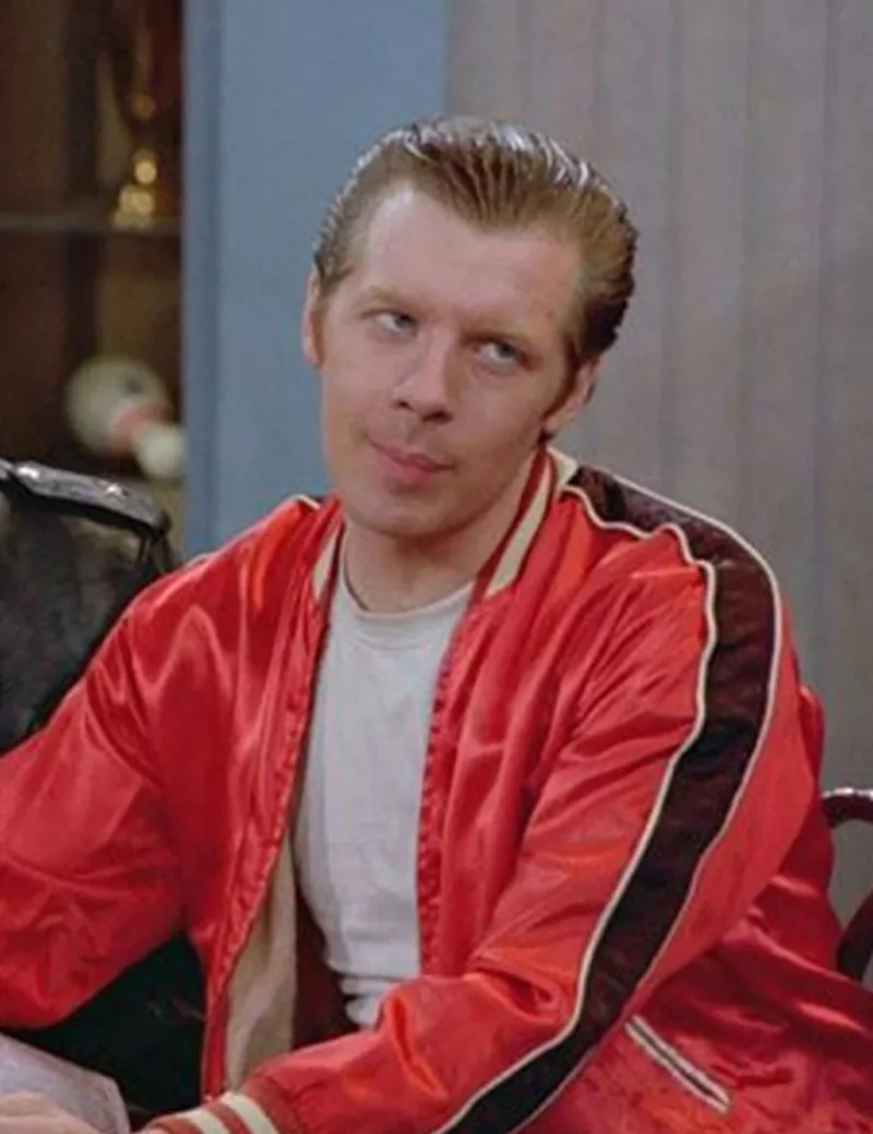 1950s Lone Wolf Bomber Red Jacket