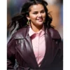 Only Murders in the Building Mabel Mora Maroon Selena Gomez Coat