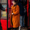 Selena Gomez Only Murders In The Building Brown Coat