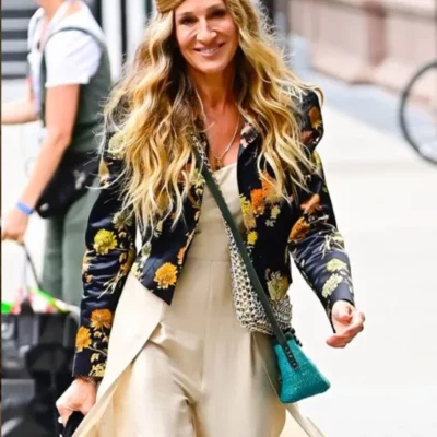 And-Just-Like-That-floral-Jacket