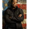 Chukwudi Lwuji TV Series Peacemaker 2022 Clemson Murn Leather Jacket