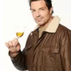 Brennan Elliott Brown Leather The Perfect Pairing Jacket