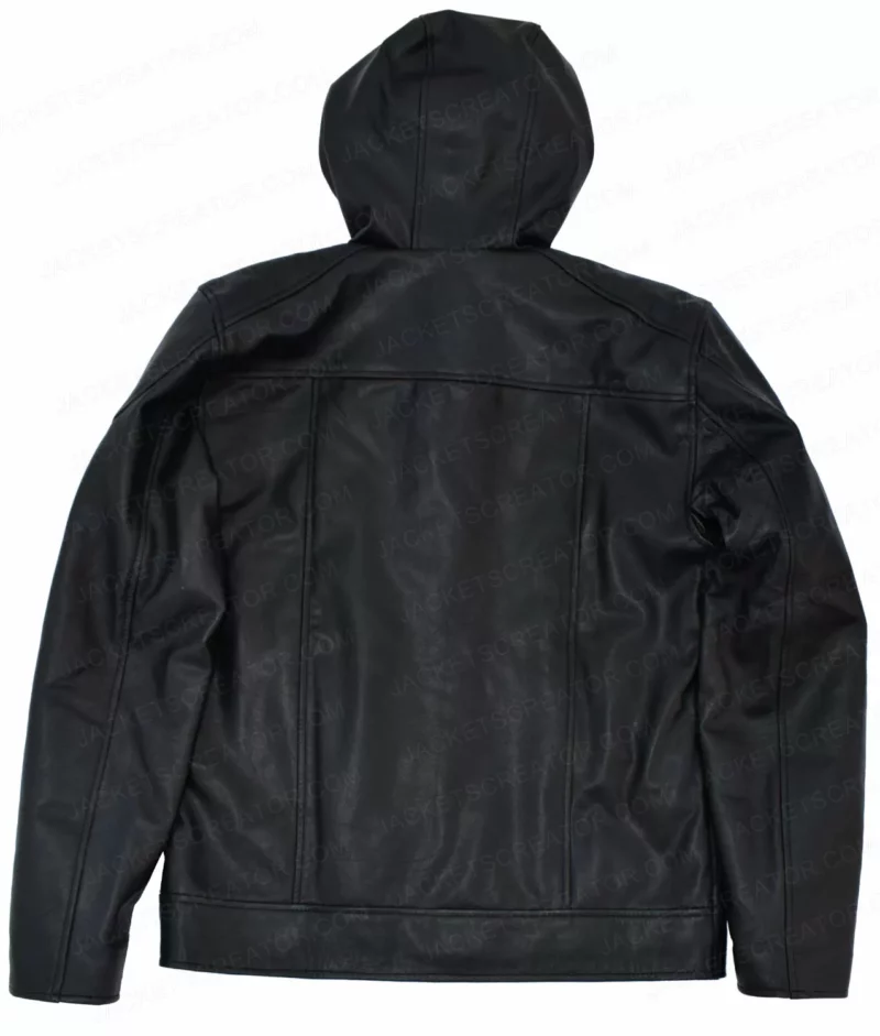 Justin H.Min The Umbrella Academy Ben Hargreeves Leather Jacket