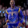 Snoop Dogg Super Bowl Blue Bandana Sweat Halftime Tracksuit