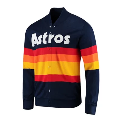 Kate Upton Astros Rainbow Jacket