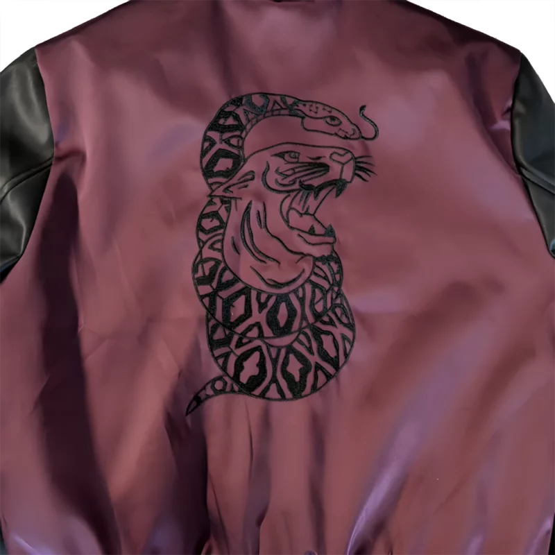 Purple The Weeknd H&M Bomber Jacket