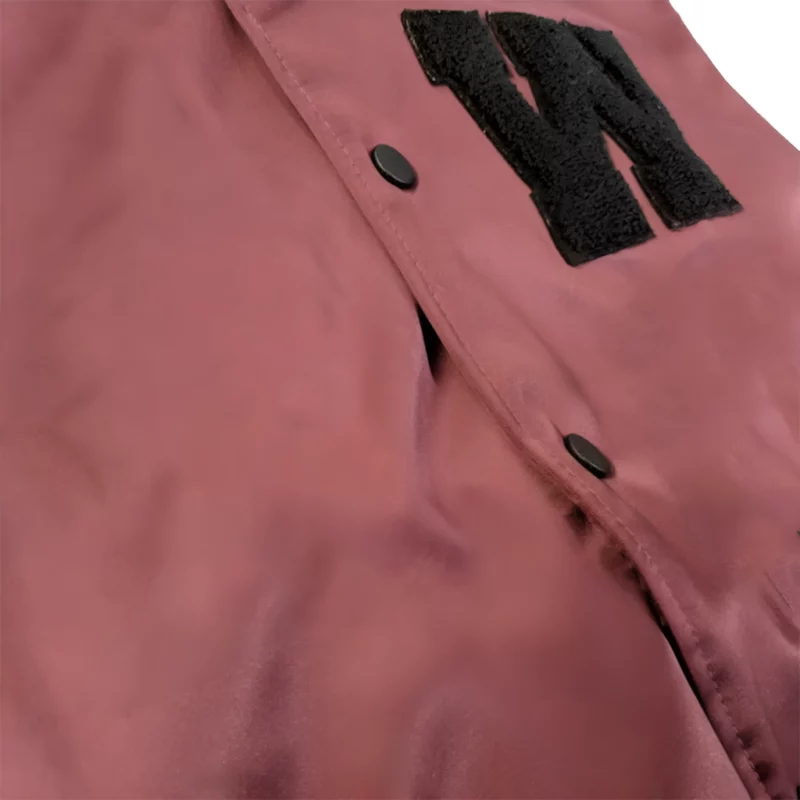 Purple Varsity The Weeknd H&M Bomber Jacket