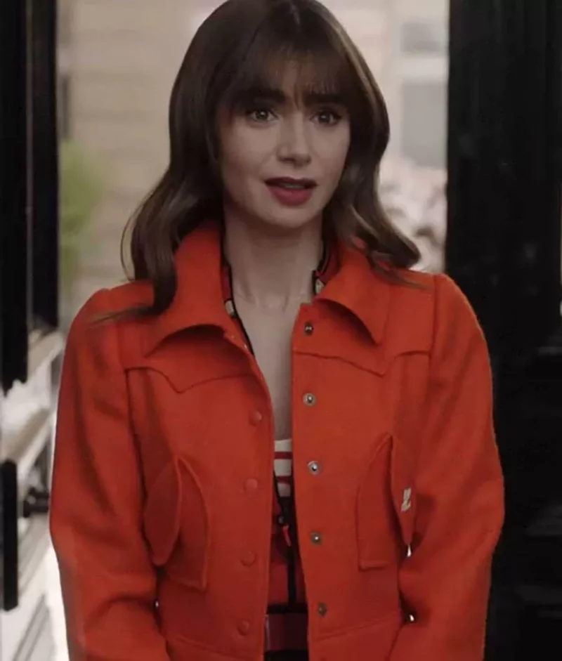 Emily In Paris S03 Orange Jacket