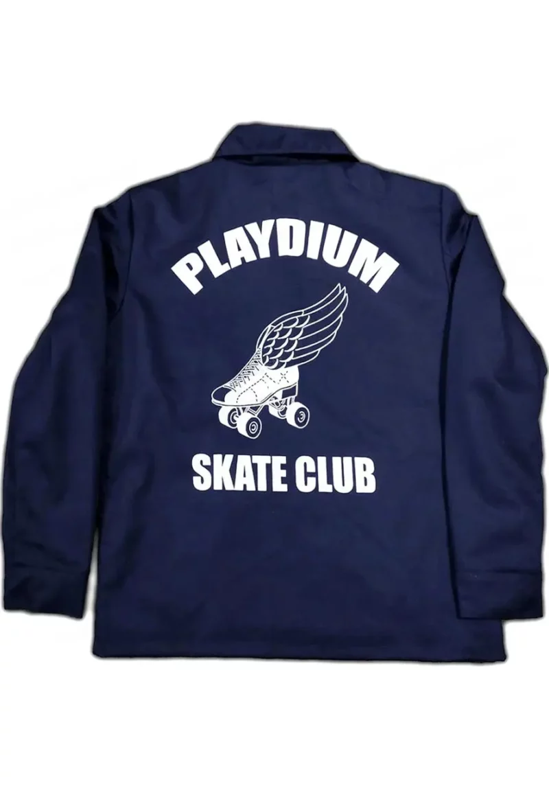 Harry Styles Blue Cotton Bomber Playdium Skate Club Cotton Jacket