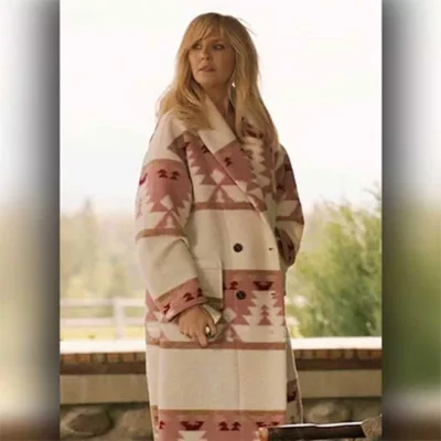 Beth Dutton Pink Coat