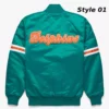 Miami Dolphin Satin Jacket