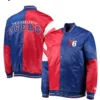76ers Varsity Satin Jacket