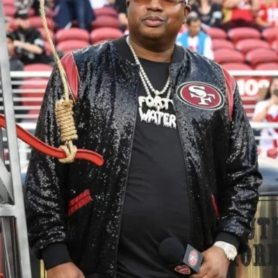 San Francisco 49ers E40 Sequin Jacket
