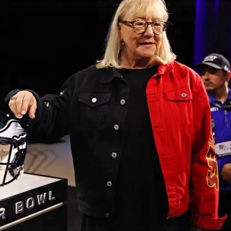 Super Bowl Travis Kelce's Mom Donna Kelce Jacket