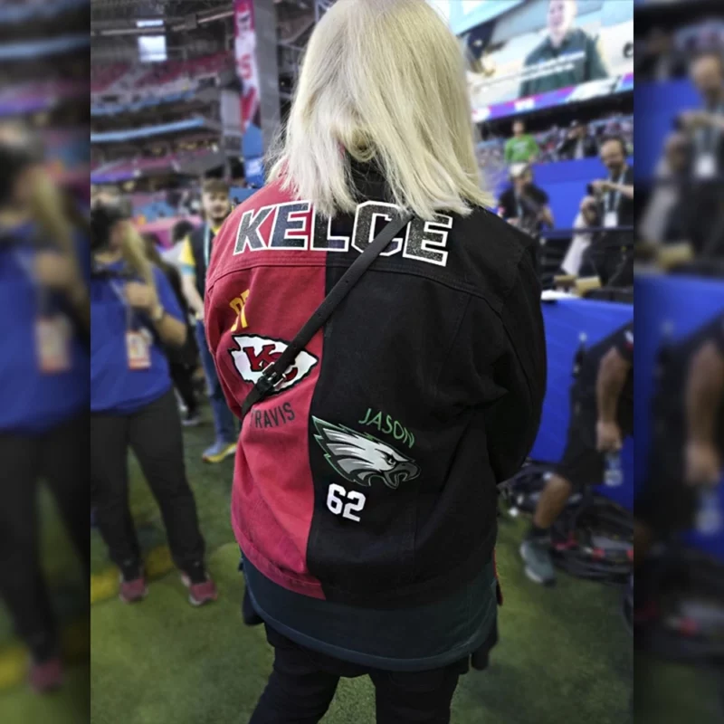 Travis Kelce's Mom Donna Kelce Jacket