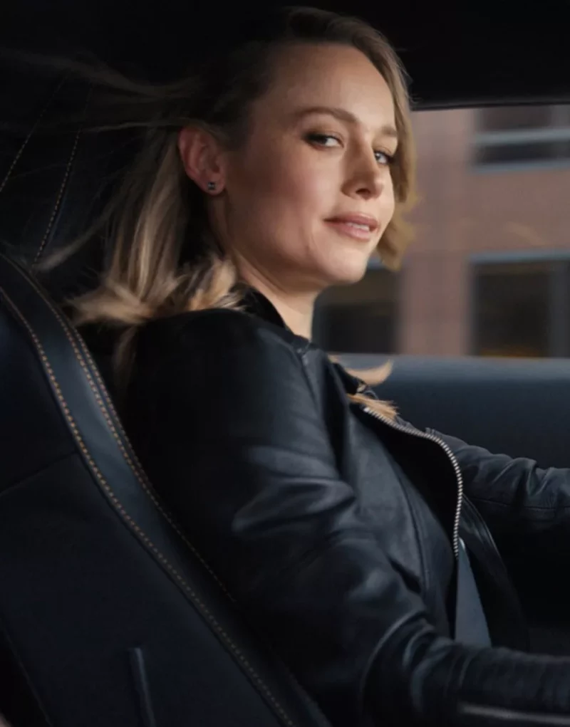 Brie Larson Movie Fast X 2023 Tess Leather Jacket