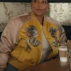 Robyn McCall The Equalizer S03 Queen Latifah Floral Yellow Jacket
