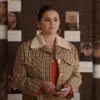 Only Murders In The Building S03 Mabel Mora Selena Gomez Plaid Jacket