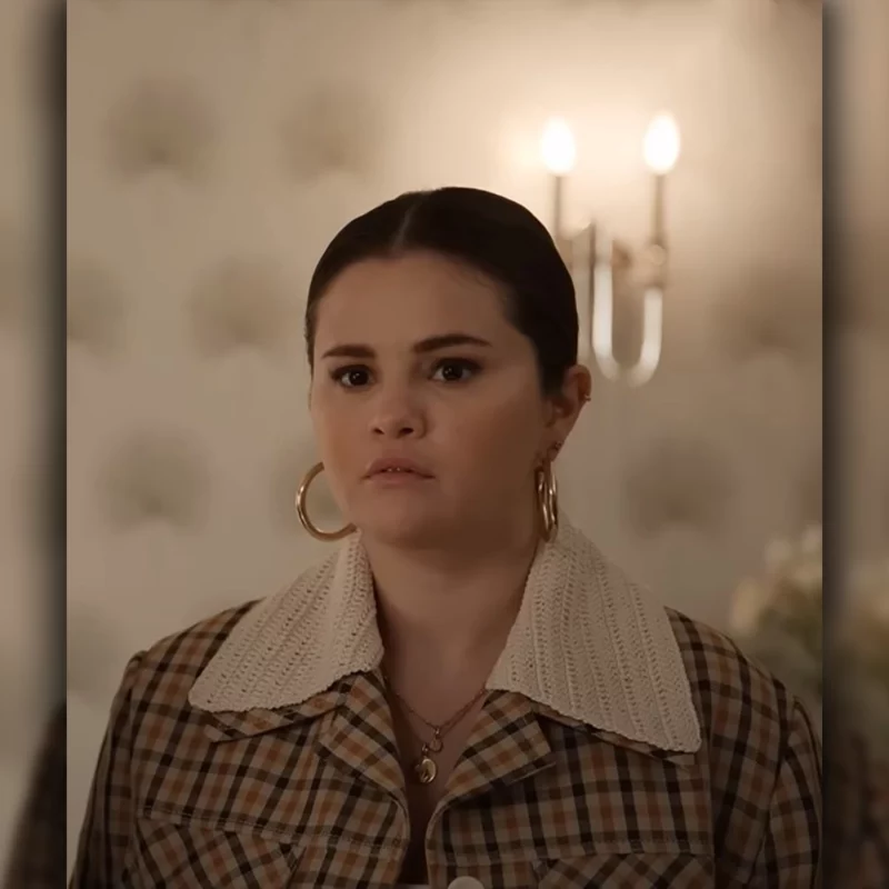 Only Murders In The Building Season 3 Mabel Mora Plaid Jacket