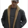 Kendall Roy Succession S04 Shearling Brown Jacket