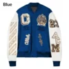 AC Milan Blue Off White Jacket