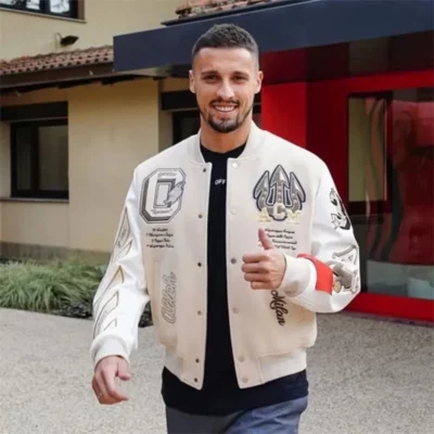 AC Milan Off White Jacket