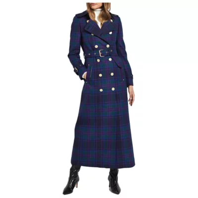 Holland Cooper Tartan Coat