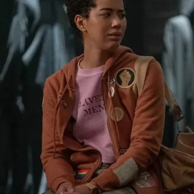 Jasmin Savoy Brown Hoodie