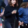 Jenna Coleman Wilderness 2023 Liv Taylor Black Hoodie