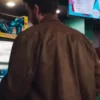 Nicholas Braun Cat Person 2023 Robertâ€™s Brown Jacket