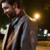 Nicholas Braun Cat Person 2023 Robertâ€™s Brown Leather Jacket
