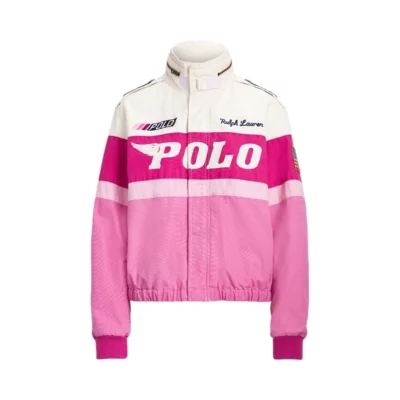 Pink Polo Jacket