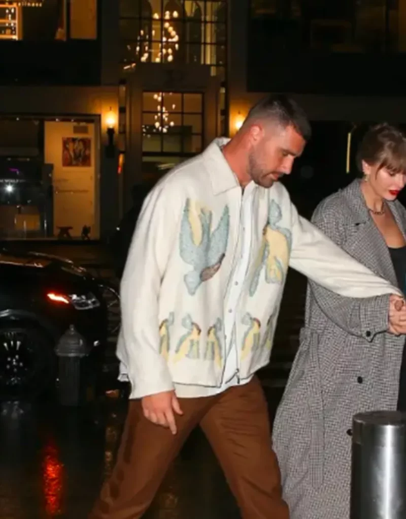 Travis Kelce Bird Fil Coupe Jacket