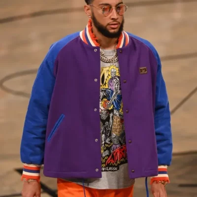 Brooklyn Nets Purple Jacket