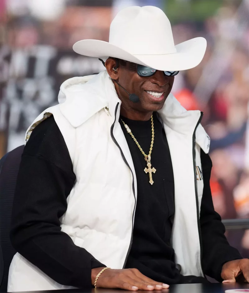 Deion Sanders College Gameday 2023 White Vest