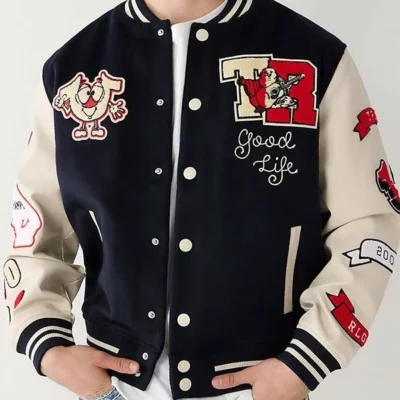 True Religion Varsity Jacket