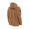 Dolphins Salute to Service Brown Hoodie